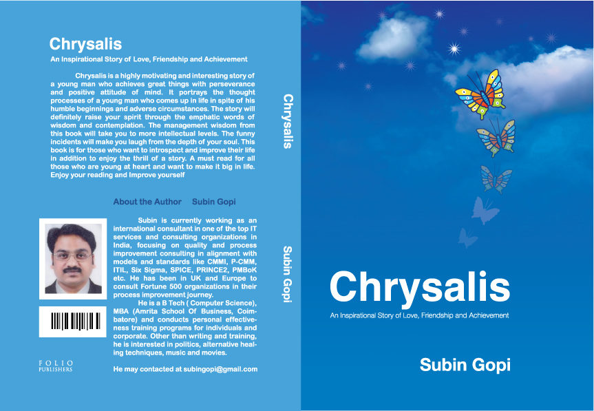 Chrysalis -Book By Subingopi. Instagram: @AffirmationMastery
