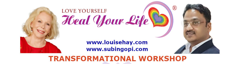 Heal Your Life Workshop in Bangalore India By Subin Gopi