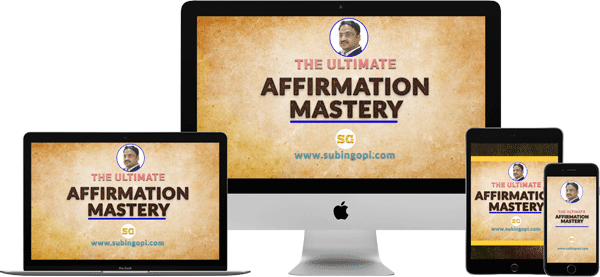 Ultimate Affirmation Mastery Course By Subin Gopi